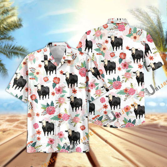 Uni Black Baldy Fresh Summer 3D Hawaiian Shirt