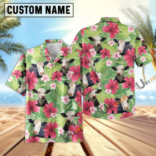Uni Black Baldy Green Summer Hawaiian Shirt