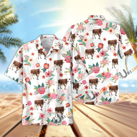 Uni Hereford Fresh Summer 3D Hawaiian Shirt