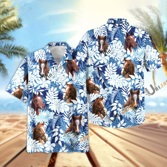 Unique Dexter Blue Summer Pattern Hawaiian Shirt
