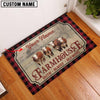 Uni Hereford Faith Family Farming Custom Name Doormat