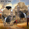 Uni Belted Galloway Happy Farm Life Personalized Name, Farm Name 3D Hoodie