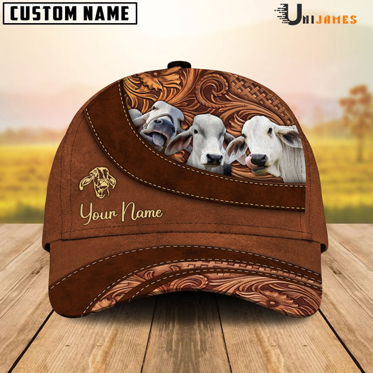 Uni Brahman Farming Life Customized Name Cap