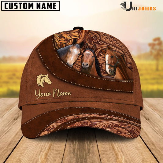 Uni Horse Farming Life Customized Name Cap