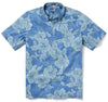 UniJames Aloha Biscus - Blue Horizon Short Sleeve Hawaiian Shirt