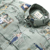 UniJames Bruce Lee Little Dragon - Jade Short Sleeve Hawaiian Shirt