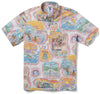 UniJames Grateful Dead Legendary Shows - White Short Sleeve Hawaiian Shirt