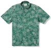 UniJames Hawaiian Gardenias - Pine Short Sleeve Hawaiian Shirt