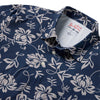 UniJames Classic Pareau Performance Polo - Insignia Blue Short Sleeve Hawaiian Shirt