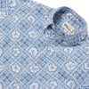 UniJames Pua Patchwork - Infinity Blue Short Sleeve Hawaiian Shirt