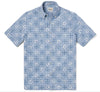 UniJames Pua Patchwork - Infinity Blue Short Sleeve Hawaiian Shirt