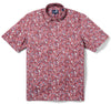 UniJames Retro Mini - Earth Red Short Sleeve Hawaiian Shirt