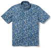 UniJames Retro Mini - Navy Short Sleeve Hawaiian Shirt