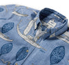 UniJames South Pacific Voyagers - Infinity Blue Short Sleeve Hawaiian Shirt