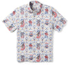 UniJames Summer Commemorative 2024 - White Short Sleeve Hawaiian Shirt