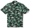 UniJames The Reef - Black Short Sleeve Hawaiian Shirt