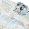 UniJames Waikiki Nostalgia - Ocean Short Sleeve Hawaiian Shirt