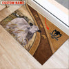 Uni Speckle Park Personalized - Welcome  Doormat