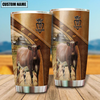 Uni Shorthorn Customized Name 3D Tumbler