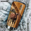 Uni Shorthorn Customized Name 3D Tumbler