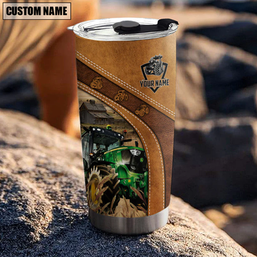 Uni Tractor Customized Name 3D Tumbler