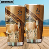 Uni Simmental Customized Name 3D Tumbler