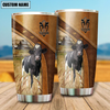 Uni Holstein Customized Name 3D Tumbler