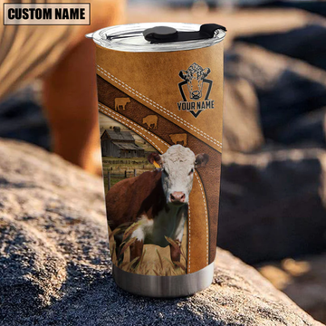 Uni Hereford Customized Name 3D Tumbler