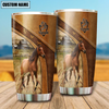 Uni Horse Customized Name 3D Tumbler