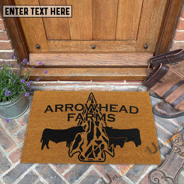Uni Horse Custom Farm Name Coir Doormat Corey Dixon