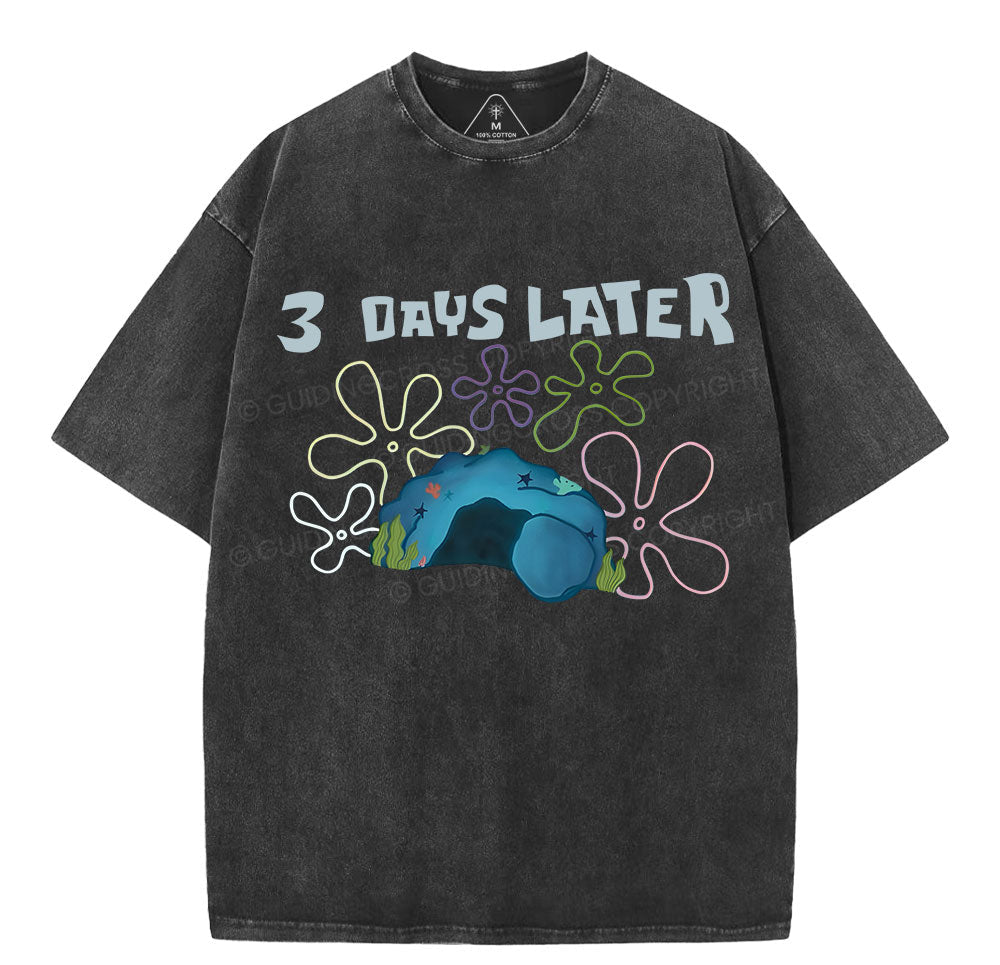 A Lot Can Happen IN 3 Days Christian Washed T-Shirt Sale - GuidingCross