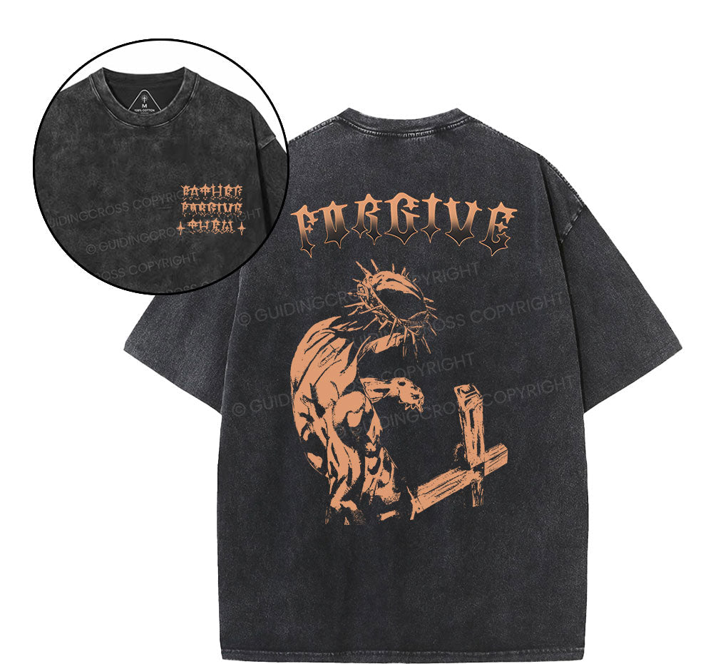 Forgiven Christian Washed TShirt  
