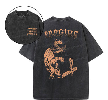 Forgiven Christian Washed TShirt  