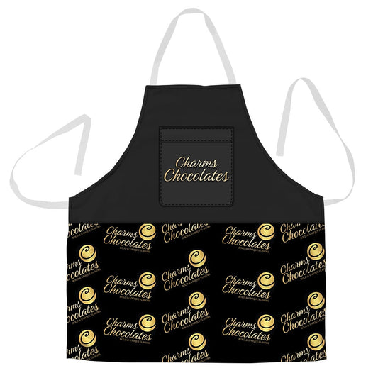 Uni Baker Uniform Charm Chocolates Baking Tools Pattern Custom Name Apron
