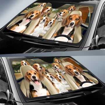 Uni BEAGLE All Over Printed 3D Sun Shade