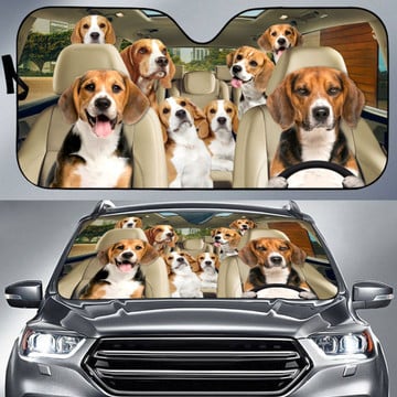 Uni BEAGLE All Over Printed 3D Sun Shade