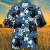 Unique Brangus Blue Tribal Hawaiian Shirt