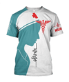 UniJames Beautiful Nurse 3D All Over Printed Shirts For Men And Women Hoodie