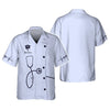 UniJames Nursing Tools Pattern Shirts Medical Scrubs Clothing Custom Nurse Tshirt