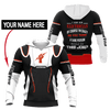 UniJames Premium Personalized 3D Printed Electrician Shirts Hoodie