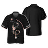 UniJames Flower Nursing Shirts Custom Name 3D Nurse Shirts Gift For Men And Woman