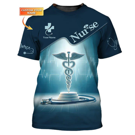 UniJames Woman Shirt, Custom Nurse T-Shirt, Nursing Hoodie, Shirt For Nurses