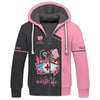 UniJames Personalized Nurse Shirt ? 'Nurse Life' with Medical Motif in Pink and Black