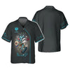 UniJames Personalized Nurse Shirt - Artistic Anatomy and Floral Design for Healthcare Professionals