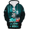 UniJames Custom Unisex Shirt, Nurse Halloween T-Shirt, Halloween Hoodie, Shirt For Halloween