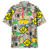 UniJames Electrician Tool Set Pattern Hawaiian Shirt