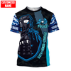 UniJames Customized Name Police Camo Shirts