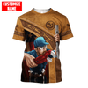 UniJames Personalized Plumber Brown Leather Apparel