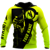 UniJames Electrician And Lineman Personalized Safety 3D All Over Printed Premium Unisex Hoodie