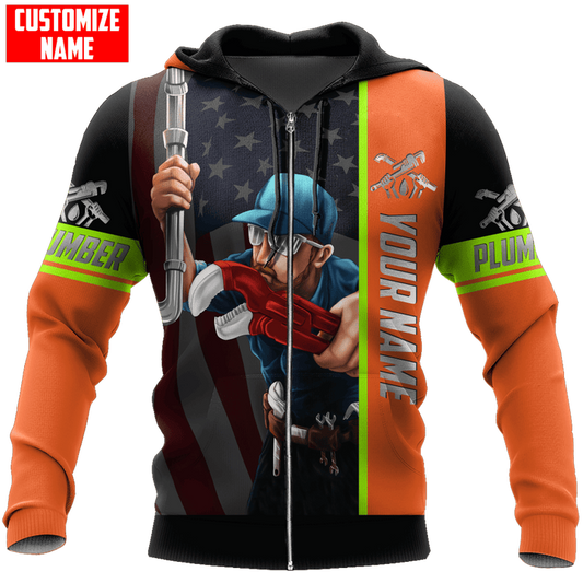 UniJames Personalized American Plumber Apparel PD